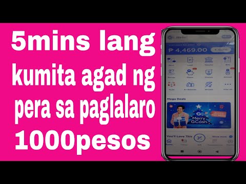 P1000: [GCASH] 5MINUTES NA PAGLALARO LANG ANG GAGAWIN MO! KIKITA KA KAAGAD DITO! LEGIT APP