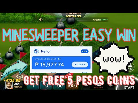 PHOENIX GAME MINESWEEPER EASY WIN AND TECHNIQUE GET FREE 5 PESOS COINS