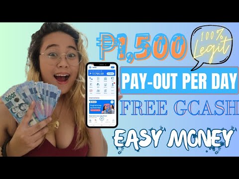 PHP 1,500 PAY-OUT PER DAY FREE GCASH EASY MONEY (100% LEGIT EARNING APP)