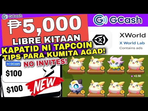 PROMISE NO INVITES! FREE ₱5,000 GCASH LIBRE XWORLD APP NEW PAYING APP 2024 MAY TIPS PARA PAYOUT AGAD