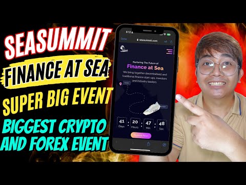 SEA SUMMIT ! BIGGEST CRYPTO AND FOREX EVENT SEA SUMMIT