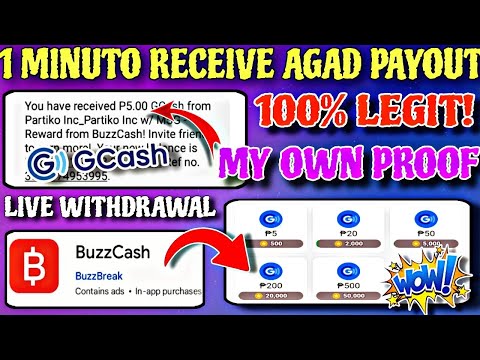 TRENDING GCASH APP ISANG MINUTO LANG NASA GCASH NA ₱5 TO ₱500 FREE!LIVE WITHDRAWAL W/ MY OWN PROOF!