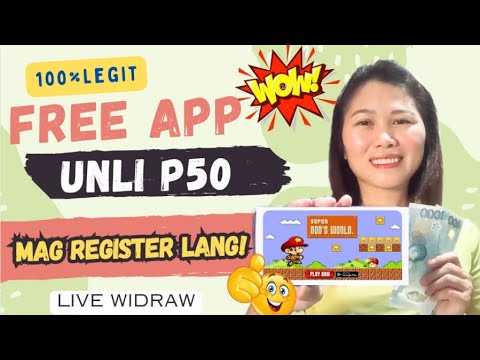 3X PAYOUT! REGISTER LANG KIKITA KA NANG UNLIMITED 50 PESOS / LEGIT 💯% FREE EARNING APP