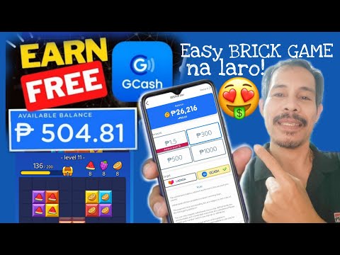 Easy Brick Game? Earn ₱500 Pesos Free Gcash! New Release App | Direct Sa Gcash | Paano Kumita Online