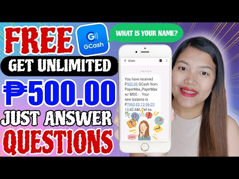 FREE UNLI ₱500 DIRECT TO GCASH! SASAGOT KALANG SA SIMPLENG TANONG WALANG PUHUNAN