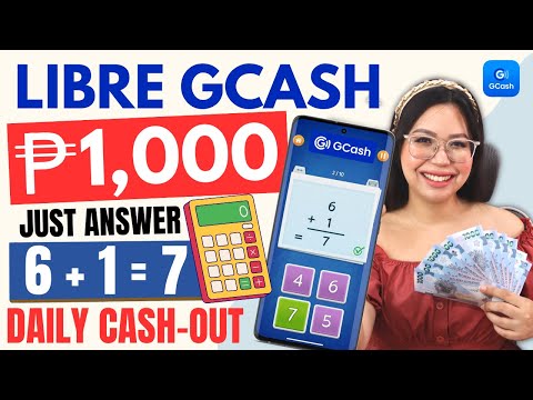 LEGIT APP 2024! CASH-OUT PER DAY ₱1,000 FREE GCASH | SAGOT LANG NG SIMPLE MATH SA PHONE | NO INVITE