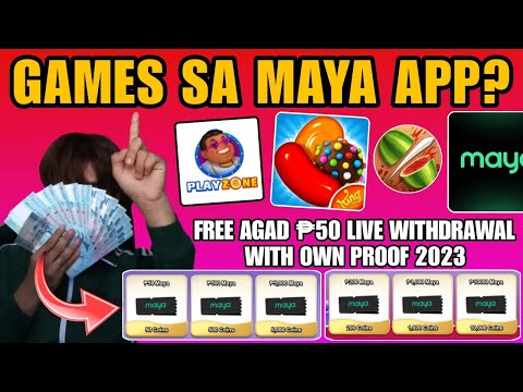 MAY GAMES SA MAYA APP? KUMITA NG FREE ₱50 PESOS | NO INVITES | LIVE WITHDRAWAL WITH OWN PROOF 2024!