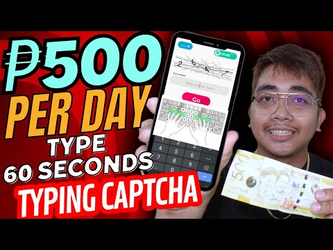 MOST LEGIT APP 2024! WITHDRAW PER DAY ₱500 FREE GCASH  TYPING CAPTCHA WORD | TYPING JOB ONLINE