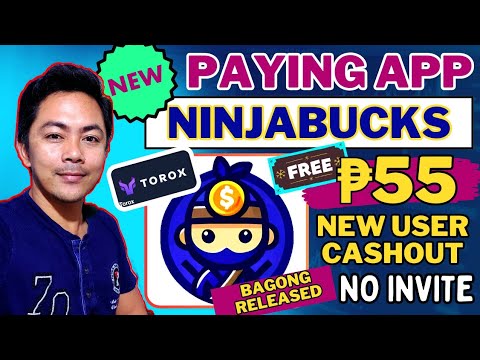 NEW PAYING APP:FREE ₱55(NEW USER CASHOUT)NINJABUCKS EARNING APP|NO INVITE#makemoneyonline#earnmoney