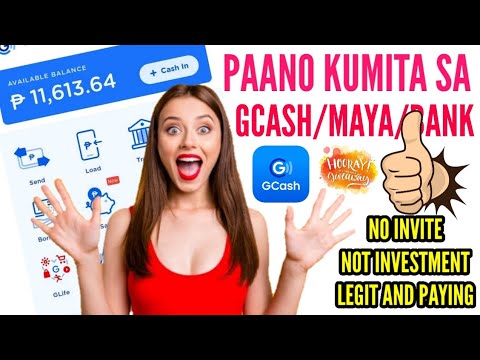 PAANO KUMITA SA GCASH/MAYA/BaNk |LEGIT ANG PAYING | WALANG INVITE UNLI KITAAN IDOL|TRENDING APP 2024