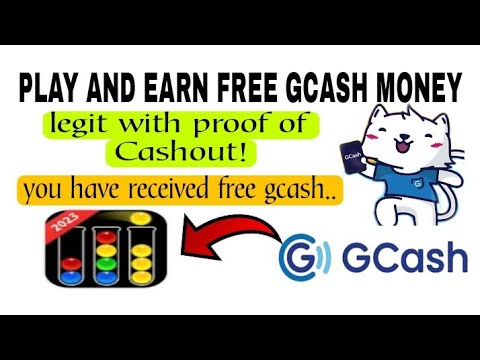 RECEIVED FREE GCASH MONEY! PLAY TO EARN WITH PROOF OF CASHOUT.