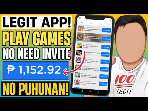 TRENDING LEGIT APP FREE ₱50 GCASH/LAZADA NO NEED INVITE | PLAY GAMES AND EARN REAL MONEY!