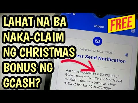 XMAS FREE NG GCASH: ₱50,000 AGAD-AGAD NA-CLAIM KONG FREE! CLAIM KANA MAY FREE RIN YANG GCASH MO