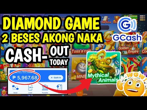 2 BESES AKONG NAKA CASHOUT TODAY || SUBRANG MAPAGBIGAY KAY DIAMOND GAME || FREE GCASH EARNING APP