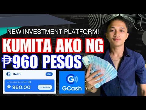 BAGONG INVESTMENT PLATFORM! KUMITA AKO NG ₱960 PESOS DIRECT SA AKING GCASH! + LIVE WITHDRAWAL