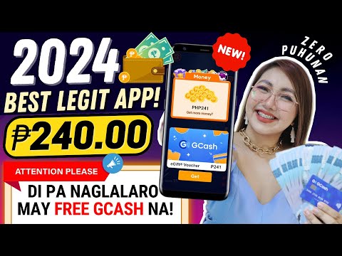 BEST GCASH LEGIT 2024: P200 AGAD! DI PA NAGLALARO MAY PERA NA! NO NEED INVITES! WITH PROOF OF PAYOUT