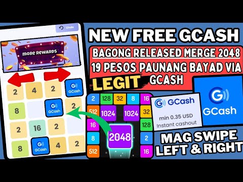 FREE ₱19 GCASH:NEW LEGIT APP(AFK 2048 BAGONG RELEASED)MAGSWIPE LEFT AND RIGHT PARA KUMITA|#earnmoney