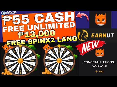 FREE ₱55 – ₱13,800 SA GCASH! EARNUT NEW FREE EARNING WEBSITE 2024 | NEW PAYING APP | LEGIT GCASH APP