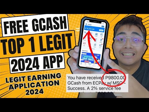 FREE GCASH 2024 LEGIT TOP 1 EARNING APP GCASH ! KIKITA KA NG PERA DITO SA GCASH NGAYONG 2024