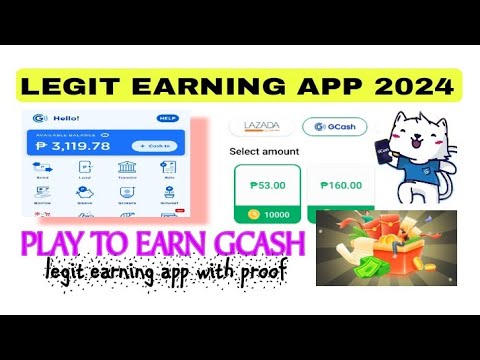 FREE GCASH MONEY EARNING APP 2024!