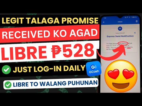 LEGIT RECEIVED KO AGAD FREE ₱528 DAILY GCASH | MAG LOG-IN KA LANG ARAW-ARAW | TRENDING APP 2024