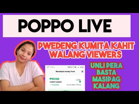 MY FIRST WITHDRAWALL IN POPPO LIVE SOBRANG LEGIT PALA / POPPO LIVE / NO POHUNAN