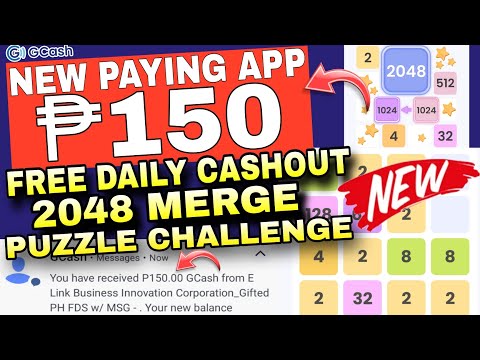 NEW RELEASE PAYING APP SA GCASH : EARN FREE ₱150 GCASH DAILY! 2048 MERGE: PUZZLE CHALLENGE APP LEGIT