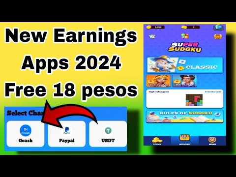 Suduko New Earnings Apps 2024, Free 18pesos pagka sign up palang, No need invite dito mga loads?