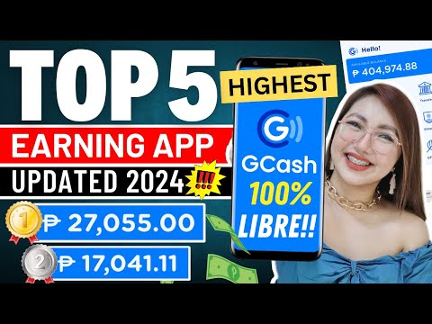 TOP 5 LEGIT AND HIGHEST EARNING APP 2024 | I EARNED P27,000 IN 1 APP WITH OWN PROOF GCASH & PAYPAL