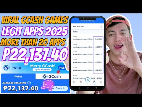 20+ GCASH GAME APPS NGAYONG 2025: ITO YUNG MGA APPS NA WORTH IT LARUIN | VIRAL ON TIKTOK & FACEBOOK