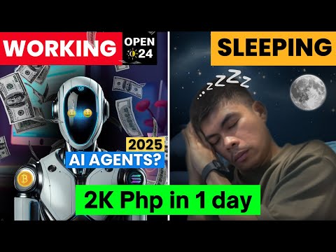 AI Agents Earning 2K Php in 1 day Trading Bot 2025