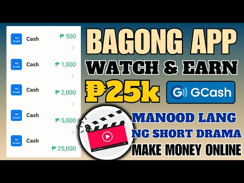 BAGONG FREE GCASH APP=KUMITA NG ₱500 to ₱25K NG LIBRE WALANG PUHUNAN||WATCH SHORT DRAMA#earningapp