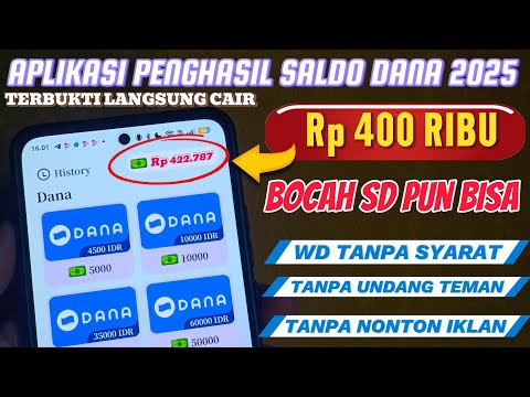 BARU RILIS!! APK PENGHASIL SALDO DANA TERCEPAT 2025 – APLIKASI PENGHASIL SALDO DANA 2025