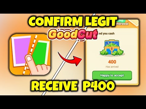 Confirm Legit ✅ ( Receive ₱400 kay GoodCut App ) Kailangan ba ng invite para mawithdraw?