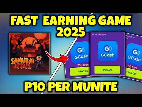 Fastest Earning App 2025 ( Can Earn ₱10 Every Minute ) Instant Received cashout in gcash