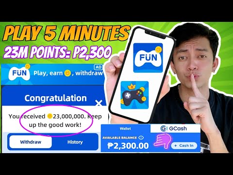 FREE GCASH 2,300 PESOS! ( PLAY 5 MINUTES GAMES) VIRAL EARNING APPS SA GCASH | NEW RELEASE APP 2025