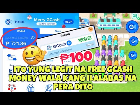 FREE GCASH! CLAIM ₱100 PESOS, MAGLALARO KA LANG! LEGIT EARNING APP 2025 GCASH | WITH OWN PROOF