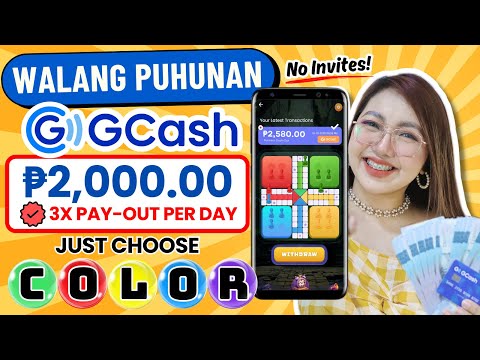 FREE GCASH ₱2,000 PAY-OUT PER DAY! JUST CHOOSE COLOR | LEGIT GCASH PAY-OUT ✅ ZERO INVITE