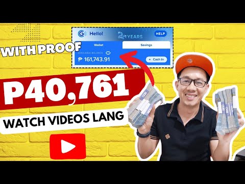 FREE GCASH P40,761 KITA ARAW ARAW NOOD KA LANG YOUTUBE VIDEOS KIKITA NA| LEGIT GCASH | NO INVITING