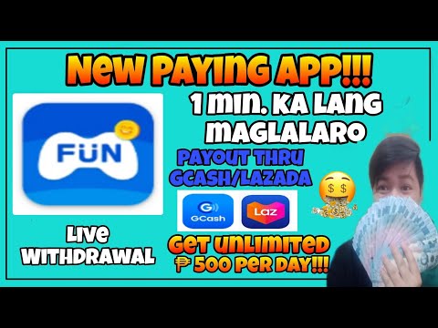 FUN REWARD APP LiVEWiTHDRAWAL GCASH PAYPAL MAYA APP: NEW EARNING APP 2025| FREE UNLI ₱500.00 PER DAY