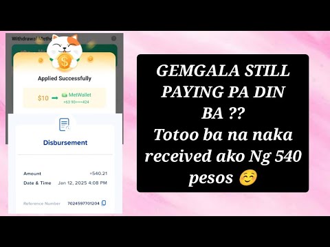 GEMGALA PAYING PA DIN BA? #earningtips #gcashmoney