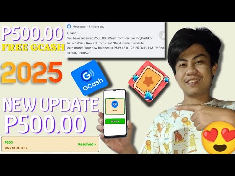 INSTANT P500 FREE GCASH LIVE WITHDRAWAL PROOF/NEW  UPDATE 2025 (no invite to withdraw balance)