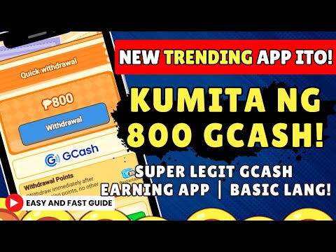 KUMITA NG ₱800 SA EARNING APP GCASH NA ITO | LEGIT EARNING APP 2025 GCASH!