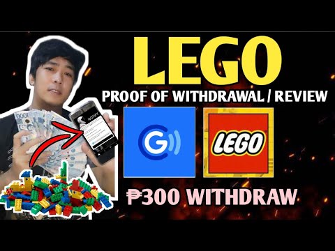 KUMITA SA LEGO ₱300 PESOS PROOF OF WITHDRAWAL ( EXTRA INCOME HABANG NASA BAHAY LANG )