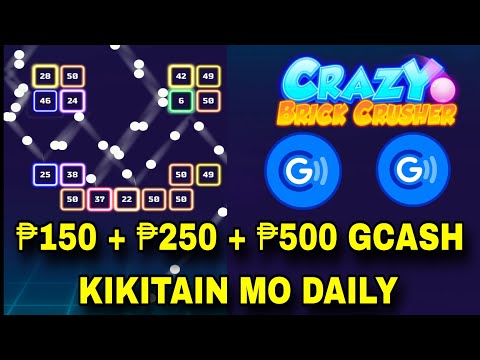 LARO KA LANG FREE ₱150 – ₱500 GCASH ANG DAILY INCOME CRAZY BRICK CRUSHER APP REVIEW NEW PAYING APP