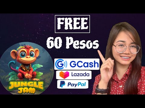 LIBRENG 60 PESOS SA PAG-ALAGA NG MONKEY : Jungle Jam Gcash Paying App Review