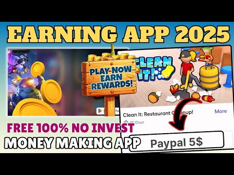 NEW FREE ₱293:PLUS GAMEY||MONEY MAKING APP 2025 | FREE EARNING PAYPAL(GCASH)APP 2025#earningapp