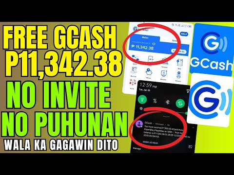 NO INVITE | NO PUHUNAN | PAANO KUMITA NG PERA SA GCASH KAHIT NASA BAHAY LANG | FREE GCASH NGAYON