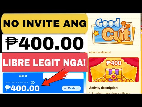 NO INVITE PALA ANG FREE ₱400 GCASH SA GOOD CUT APP LEGIT TO GUYS LARO KA LANG NEW PAYING APP GCASH