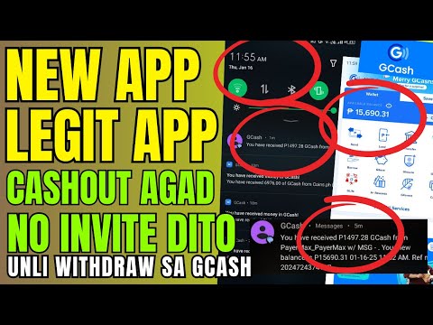 NO PUHUNAN | NO INVITE | UNLI WITHDRAW SA GCASH DITO | CASHOUT AGAD SA GCASH KAHIT ARAW ARAW KIKITA